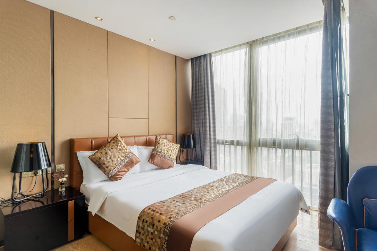 Yoyo Apartment Jiedeng Metropolis Branch, Beijing Road Guangzhou Exteriör bild