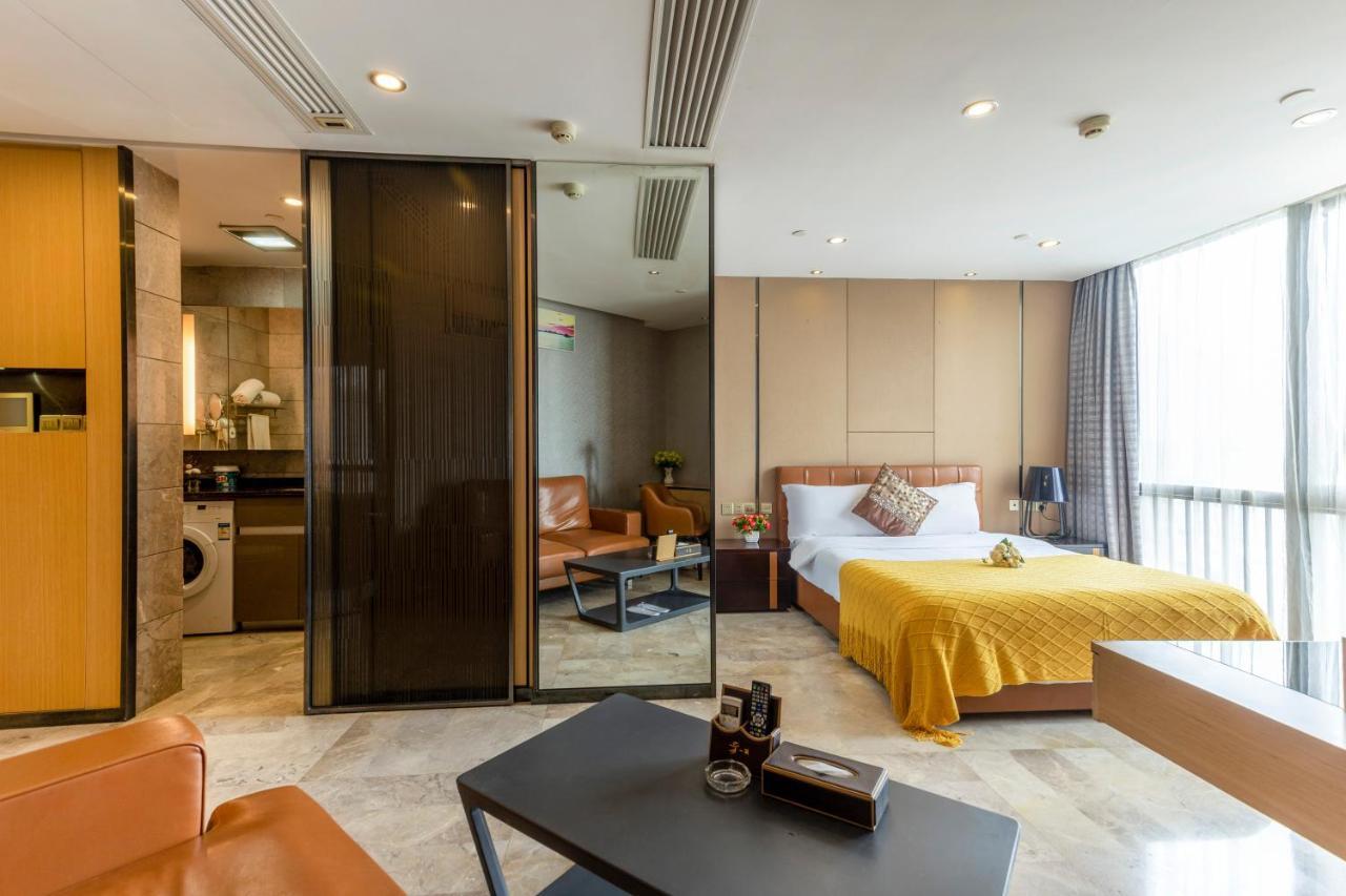 Yoyo Apartment Jiedeng Metropolis Branch, Beijing Road Guangzhou Exteriör bild
