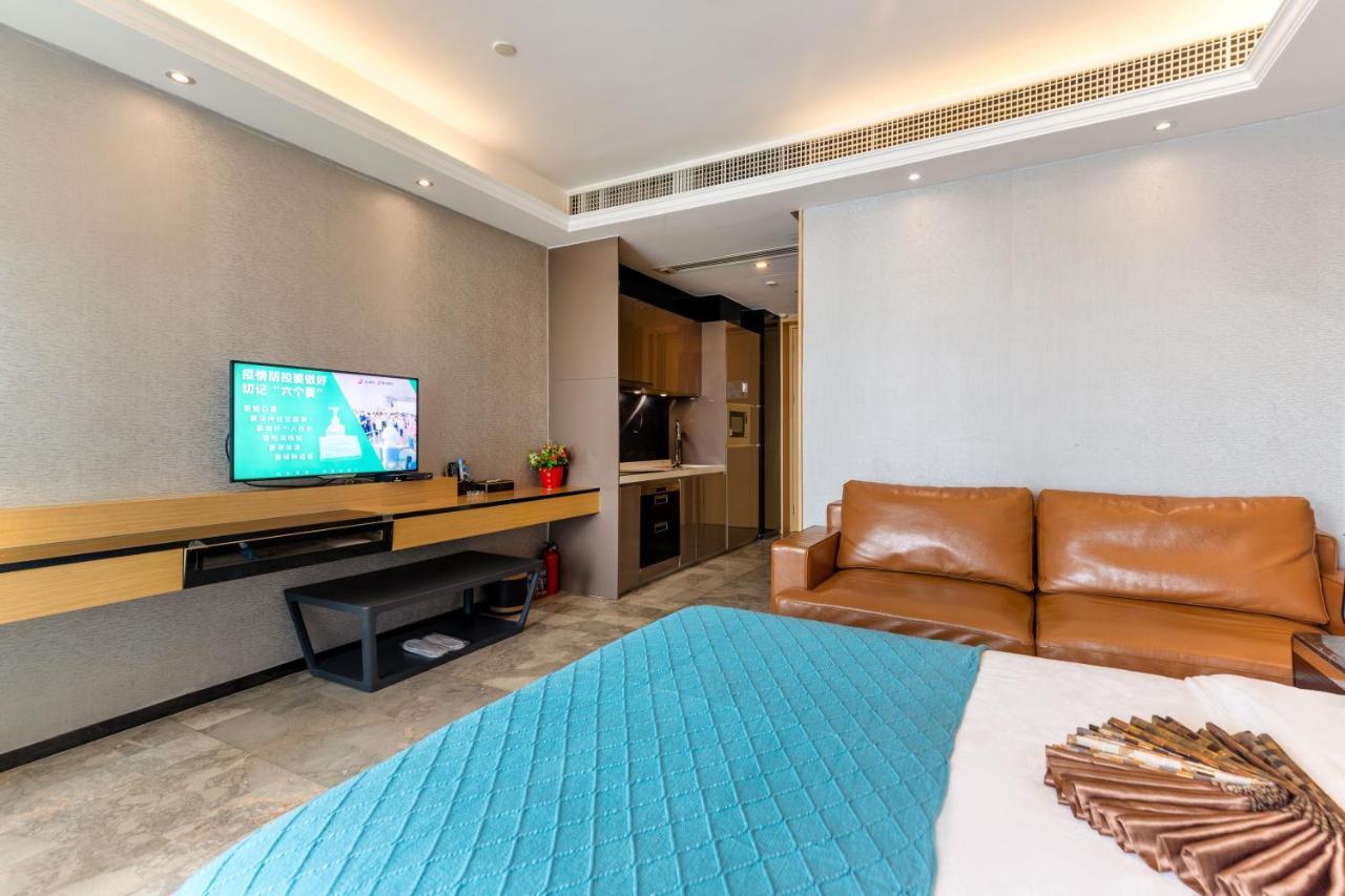 Yoyo Apartment Jiedeng Metropolis Branch, Beijing Road Guangzhou Exteriör bild