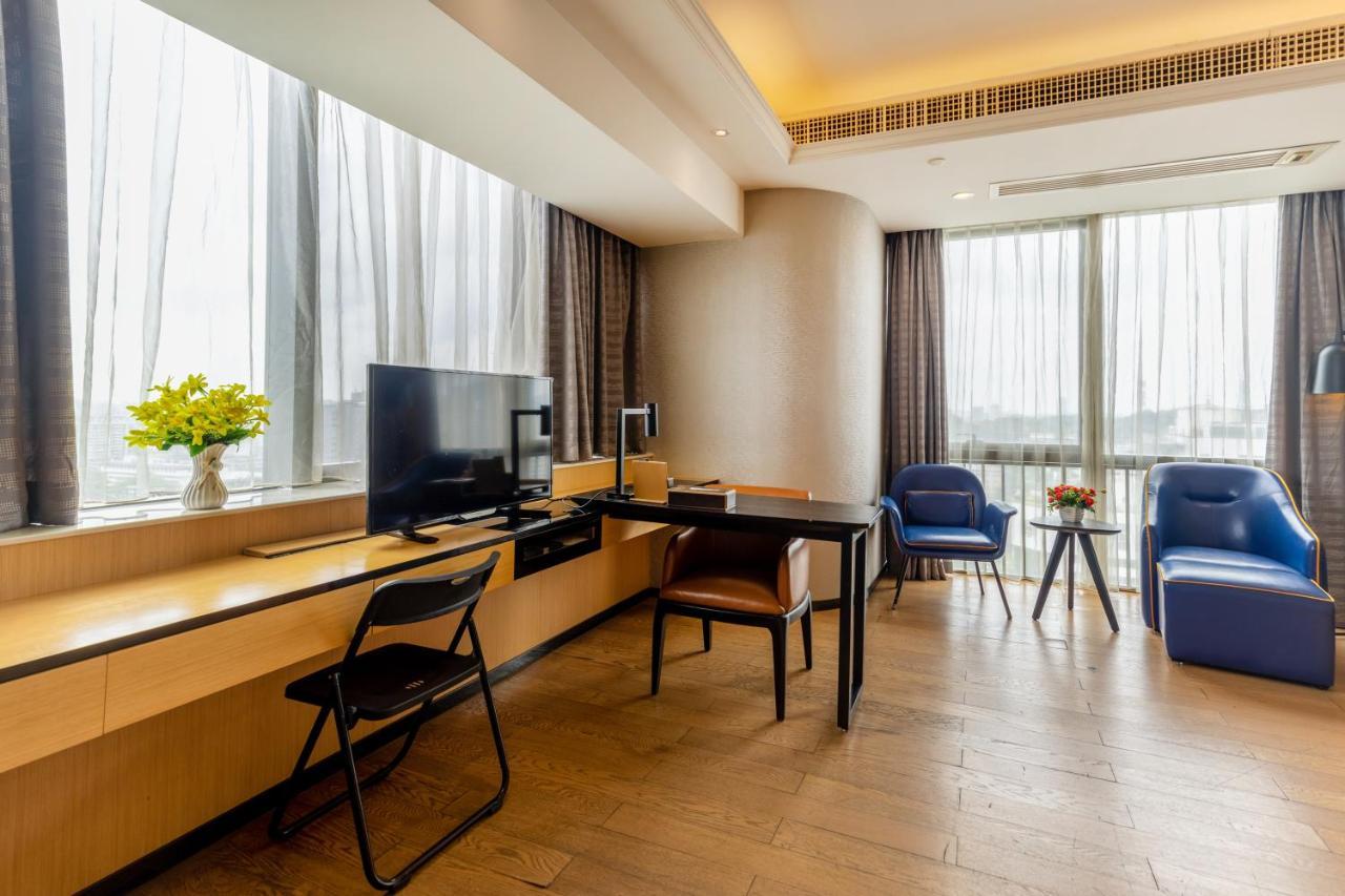 Yoyo Apartment Jiedeng Metropolis Branch, Beijing Road Guangzhou Exteriör bild