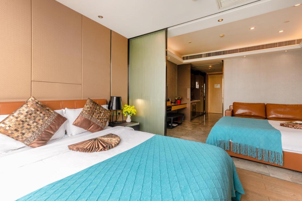 Yoyo Apartment Jiedeng Metropolis Branch, Beijing Road Guangzhou Exteriör bild