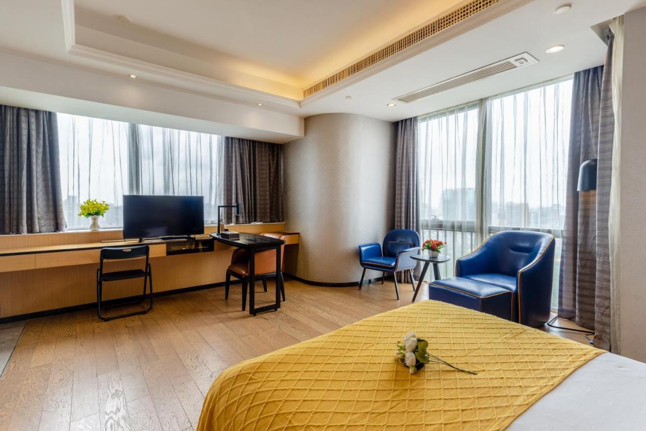 Yoyo Apartment Jiedeng Metropolis Branch, Beijing Road Guangzhou Exteriör bild