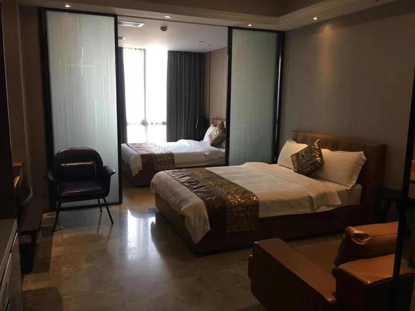 Yoyo Apartment Jiedeng Metropolis Branch, Beijing Road Guangzhou Exteriör bild